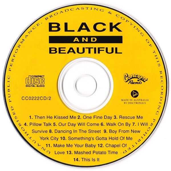 Various : Black & Beautiful (2xCD, Comp)