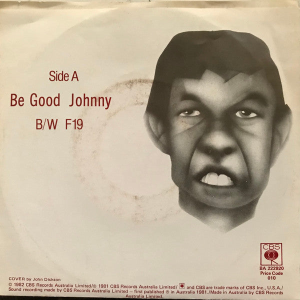 Men At Work : Be Good Johnny (7", Single)