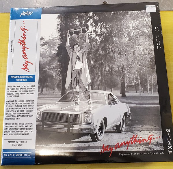 Various : Say Anything... (Expanded Motion Picture Soundtrack) (2xLP, Album, Comp, RE, Bla)