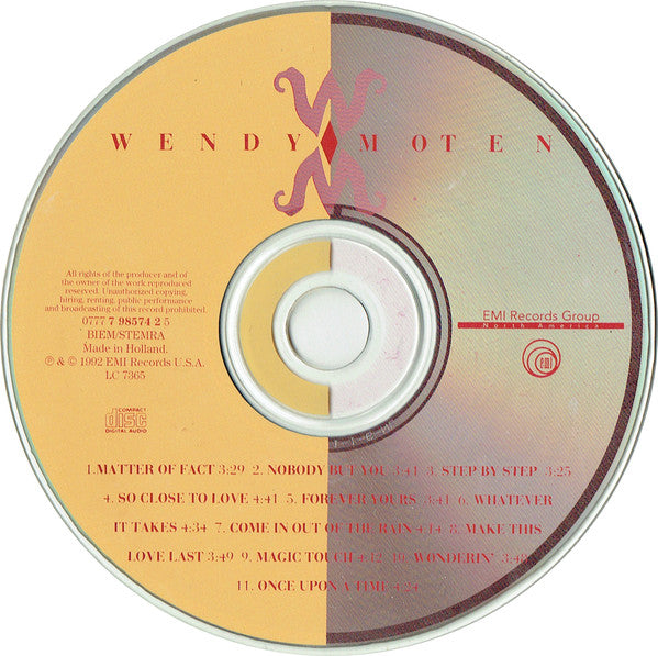 Wendy Moten : Wendy Moten (CD, Album)