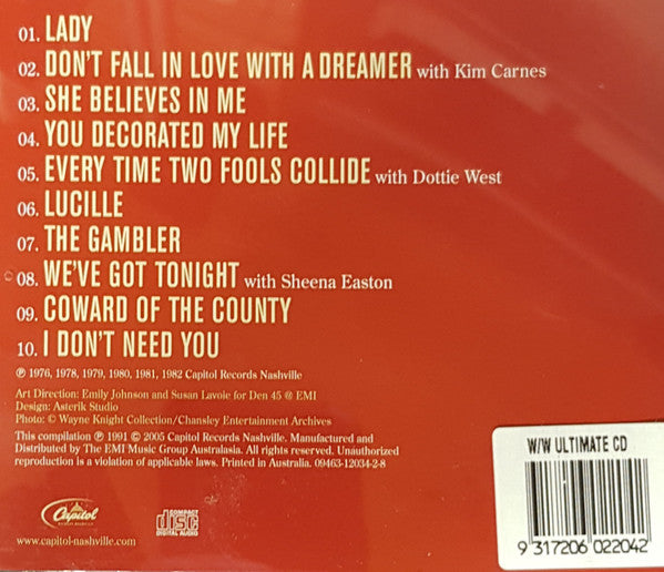 Kenny Rogers : The Best Of Kenny Rogers (CD, Comp)