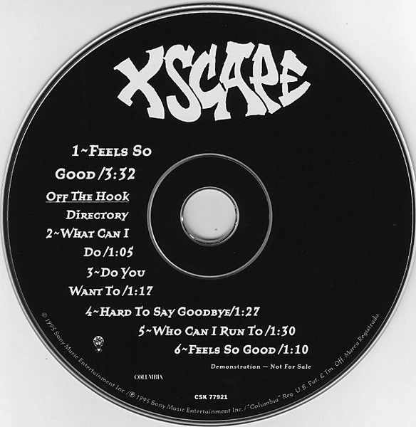 Xscape : Feels So Good (CD, Single, Promo)