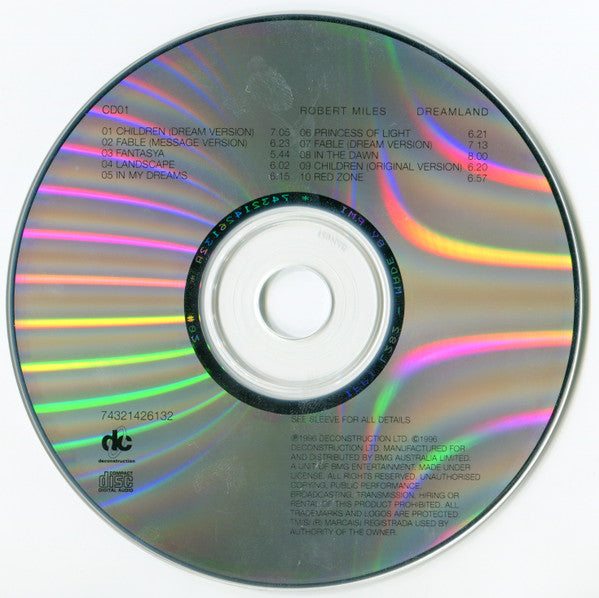 Robert Miles : Dreamland (2xCD, Album, Ltd, P/Mixed)