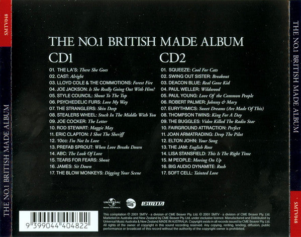 Various : The No. 1 British Made Album (34 Tracks Of The Best Of British) (2xCD, Comp)