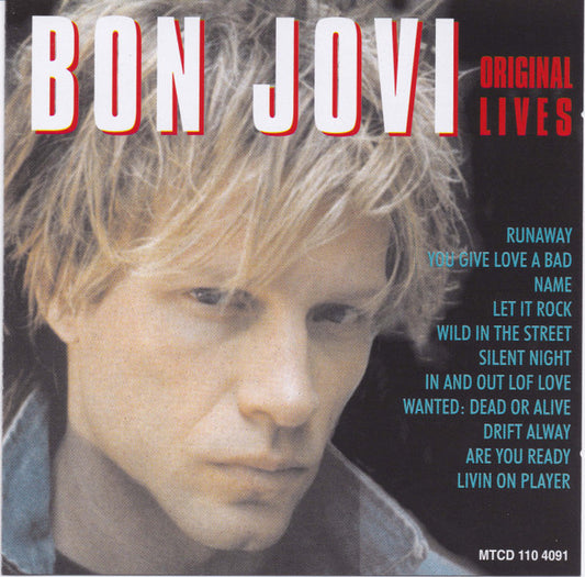 Bon Jovi : Original Lives (CD, Comp, Unofficial)