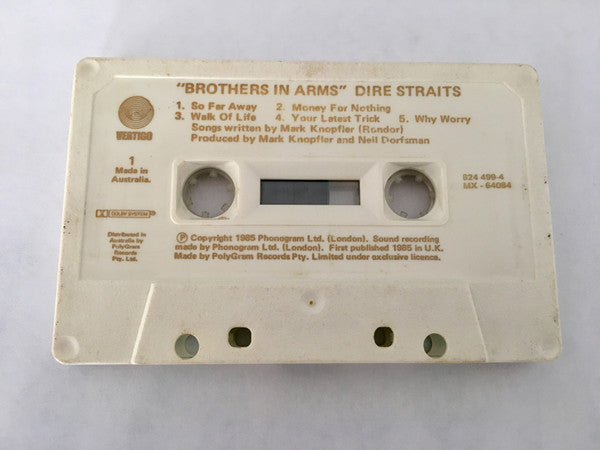 Dire Straits : Brothers In Arms (Cass, Album, CrO)