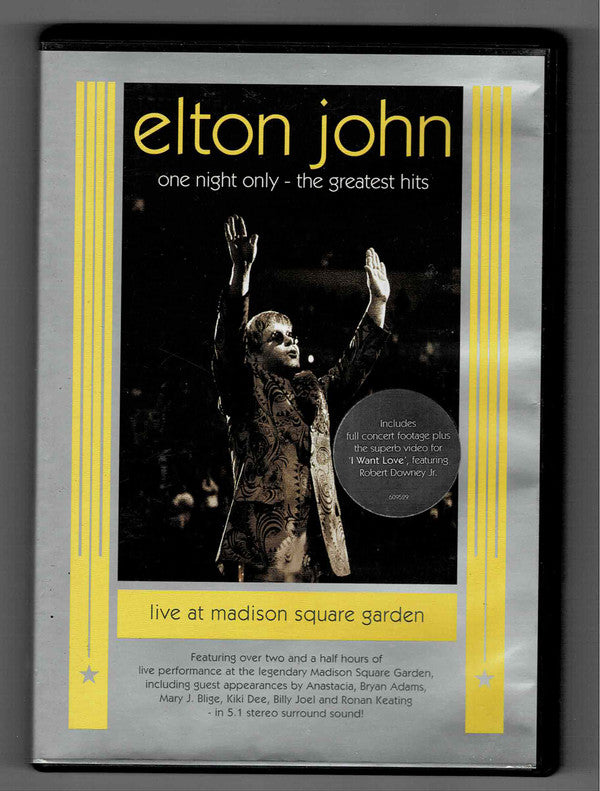 Elton John : One Night Only - The Greatest Hits (DVD-V, PAL, Dol)