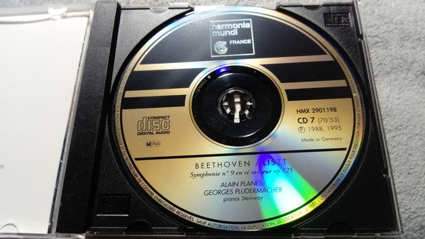 Beethoven*, Liszt*, Georges Pludermacher & Alain Planès : Symphonie N° 9 (CD, Album, RE)