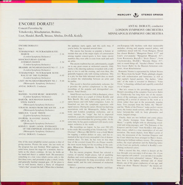 Antal Dorati : Encore Dorati (LP, Comp)