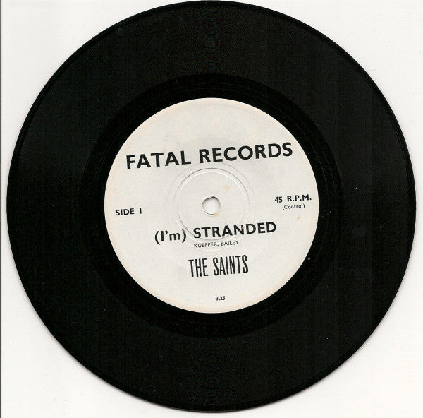 The Saints (2) : (I'm) Stranded (7", Single, Ltd)