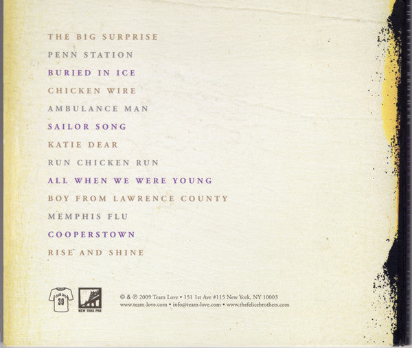 The Felice Brothers : Yonder Is The Clock (CD, Album)