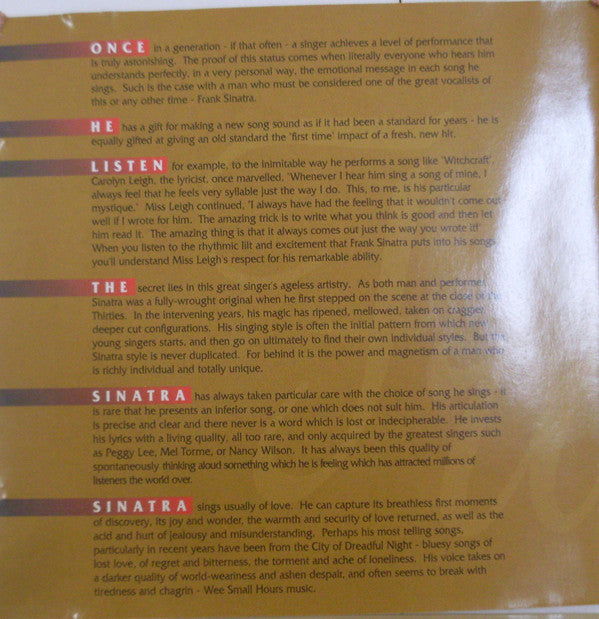 Frank Sinatra : The Frank Sinatra Collection (CD, Comp)