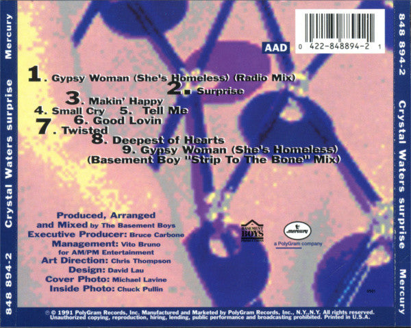 Crystal Waters : Surprise (CD, Album)