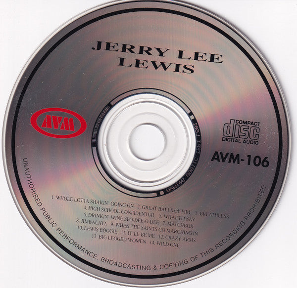 Jerry Lee Lewis : Great Balls Of Fire (CD, Album, Comp)