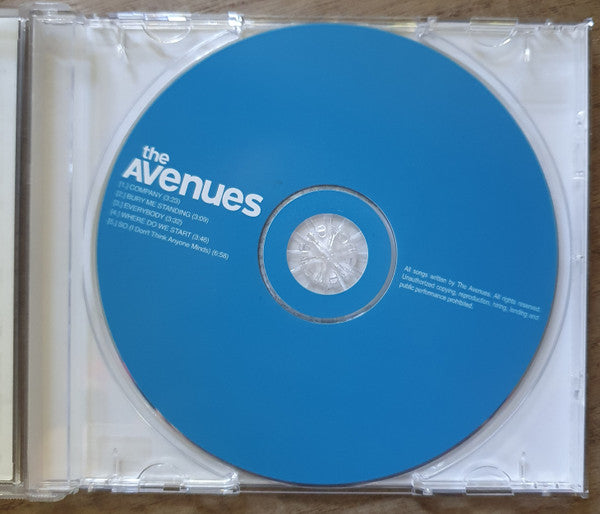 The Avenues : The Avenues (CD, EP)
