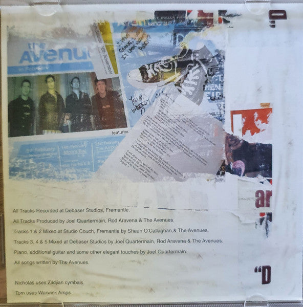 The Avenues : The Avenues (CD, EP)