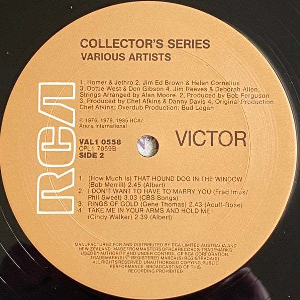 Various : Collector's Series Various: Duets (LP, Comp)