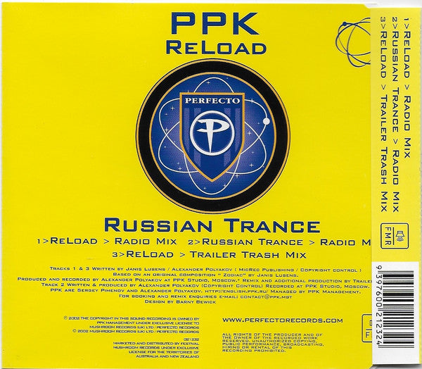 PPK : ReLoad / Russian Trance (CD, Maxi)