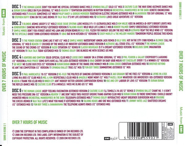 Various : Original Hits - 80s 12" (6xCD, Comp)