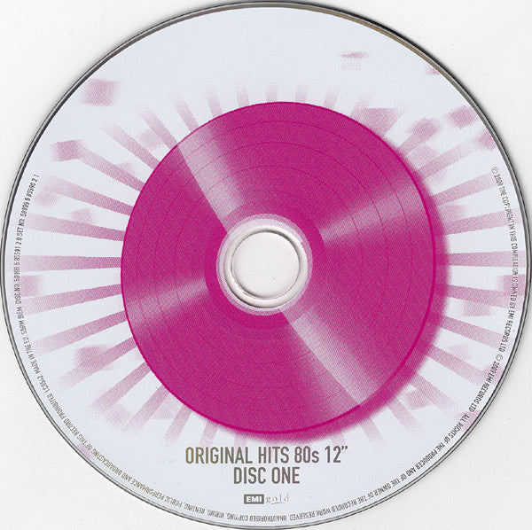 Various : Original Hits - 80s 12" (6xCD, Comp)