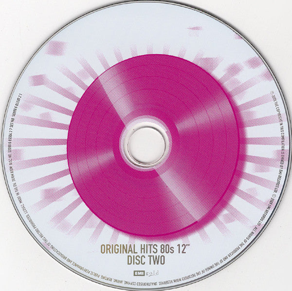 Various : Original Hits - 80s 12" (6xCD, Comp)