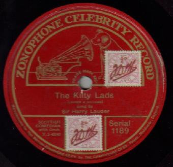Sir Harry Lauder* : It's Nicer To Be In Bed / The Kilty Lads (Shellac, 10")
