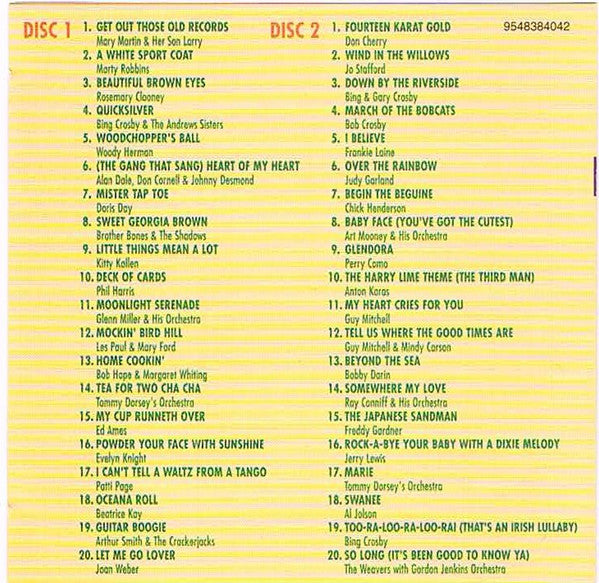 Various : Down Memory Lane Volume 2 (2xCD, Comp)