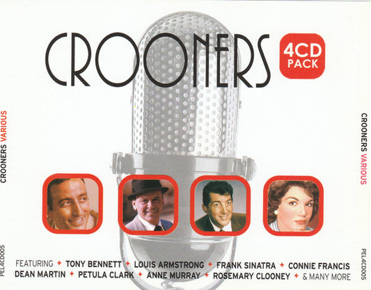Various : Crooners (4xCD, Comp)