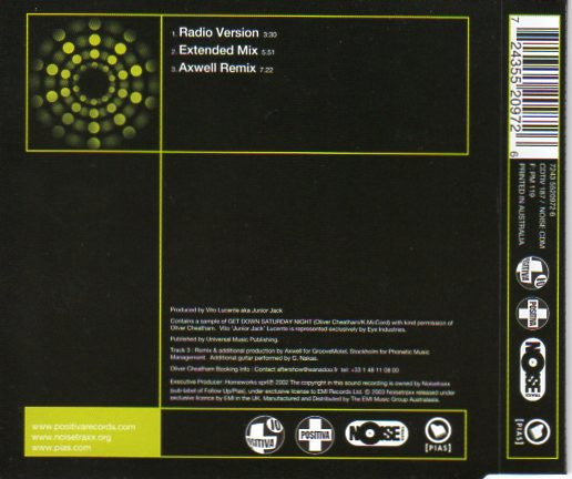 Room 5 Featuring Oliver Cheatham : Make Luv (CD, Maxi)