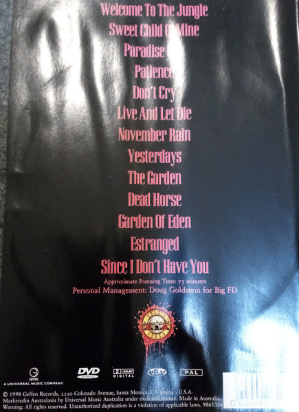 Guns N' Roses : Welcome To The Videos (DVD-V, Comp, RE, PAL)