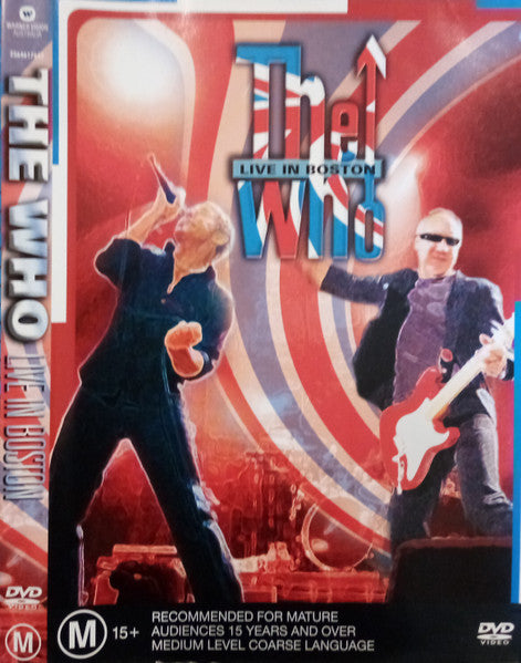 The Who : Live In Boston (DVD-V, Copy Prot., PAL, Reg)