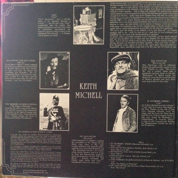 Keith Michell : Keith Michell At The Shows (LP, Album, Gat)