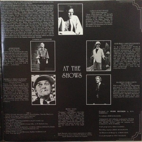Keith Michell : Keith Michell At The Shows (LP, Album, Gat)