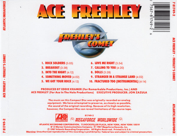 Ace Frehley : Frehley's Comet (CD, Album)