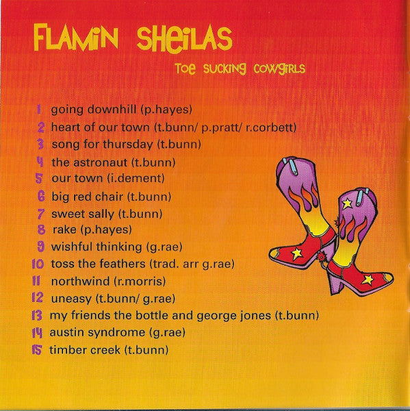Toe Sucking Cowgirls : Flamin Sheilas (CD, Album)