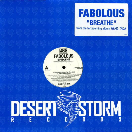 Fabolous : Breathe (12", Promo)