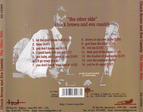 Chuck Brown And Eva Cassidy : The Other Side (CD, Album)