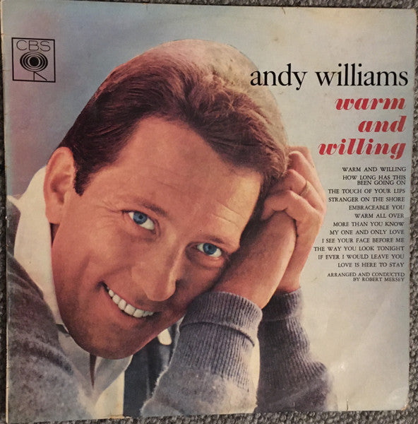 Andy Williams : Warm And Willing (LP, Album, Mono)