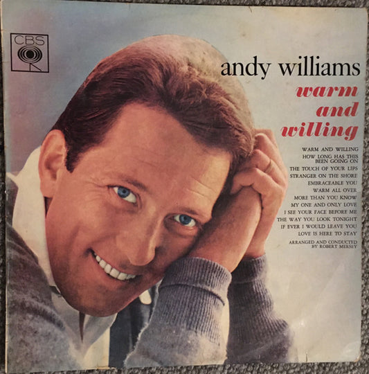 Andy Williams : Warm And Willing (LP, Album, Mono)