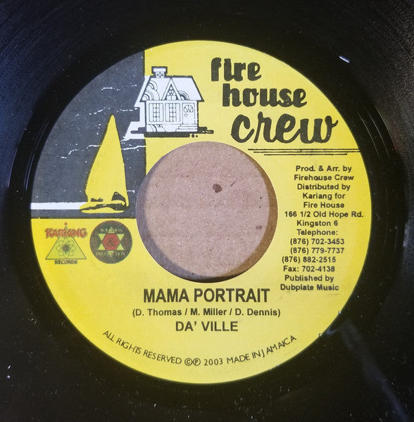 Da' Ville* : Mama Portrait (7")