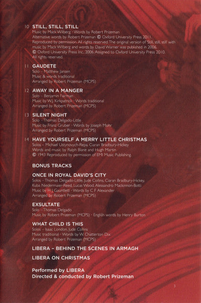 Libera : Angels Sing Christmas In Ireland (DVD-V, NTSC)