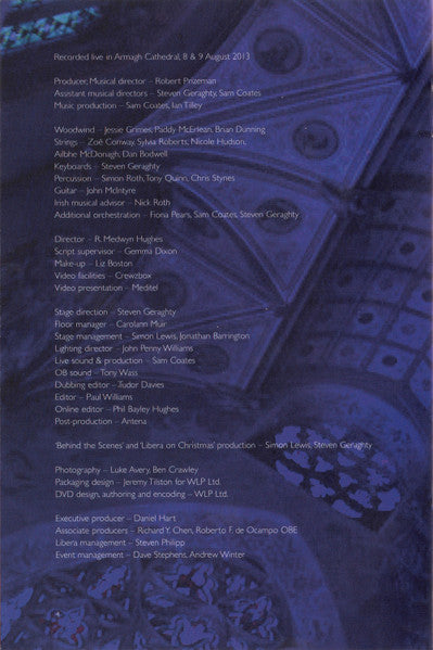 Libera : Angels Sing Christmas In Ireland (DVD-V, NTSC)