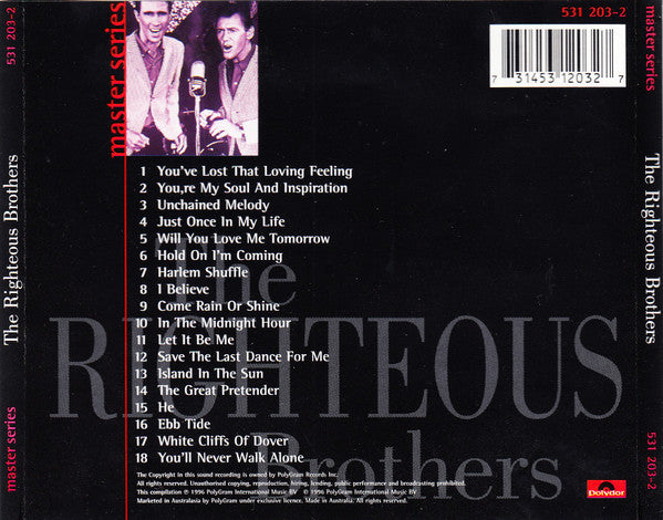 The Righteous Brothers : The Righteous Brothers (CD, Comp)