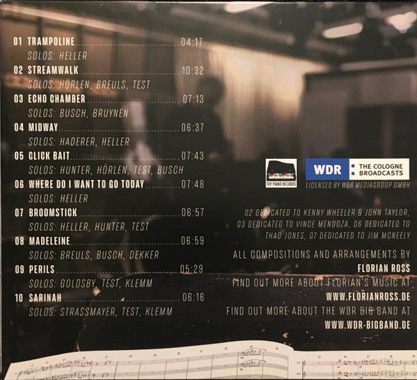 Florian Ross, WDR Big Band Köln : Front & Center (CD, Album)