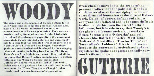 Woody Guthrie : The Very Best Of Woody Guthrie (CD, Comp)