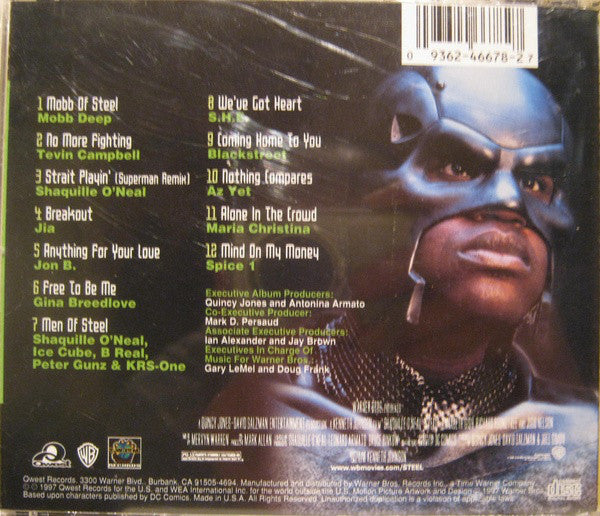 Various : Steel (Music From And Inspired By The Motion Picture) (CD, Comp)