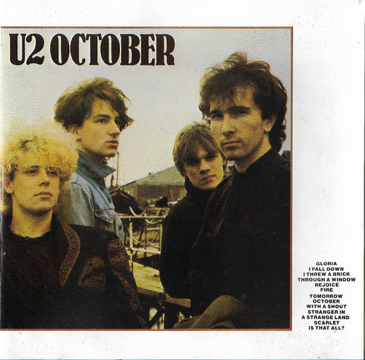 U2 : October (CD, Album, RE, Dis)