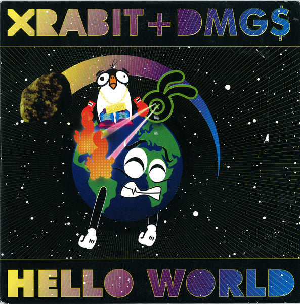 Xrabit + DMG$ : Hello World (CD, Album, Promo)