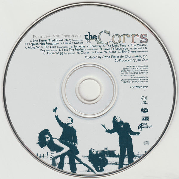 The Corrs : Forgiven, Not Forgotten Australasian Tour 1997 (2xCD, Album, Ltd)