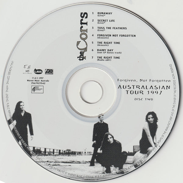 The Corrs : Forgiven, Not Forgotten Australasian Tour 1997 (2xCD, Album, Ltd)